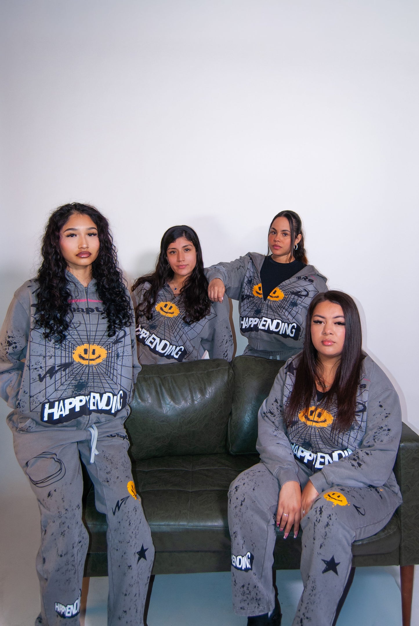 Happy Ending Zip Up Hoodie