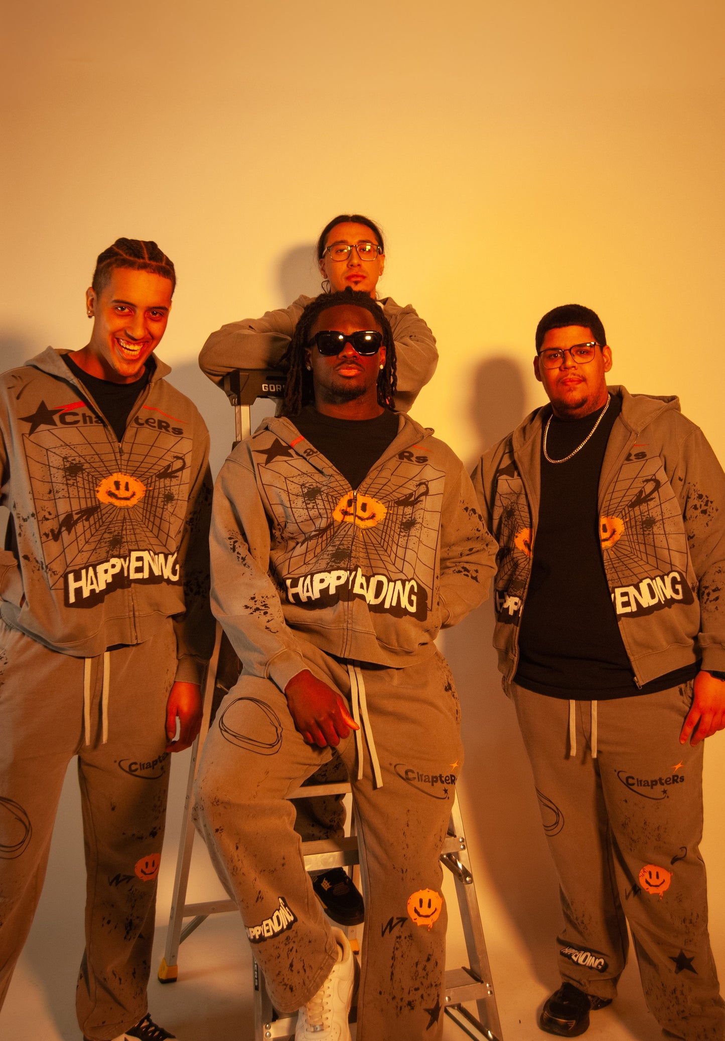 Happy Ending Zip Up Hoodie
